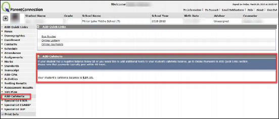 ASD Cafeteria Screenshot 