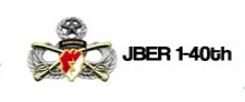 JBER 1-40th logo