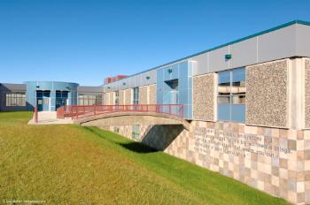 Exterior view of Service High School D Side