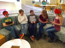 Peer mediation group of students
