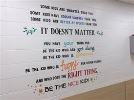 New Message Wall Mural