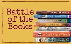 Battle of the Books stack of books
