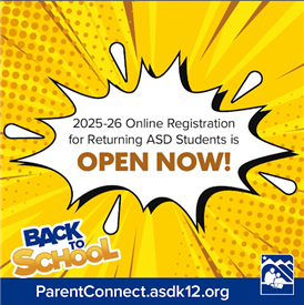  Online Registration for returning students is now open