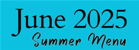  June 2025 Summer Menu