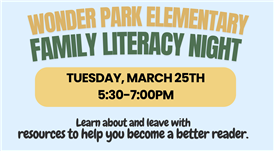  Family Literacy Night